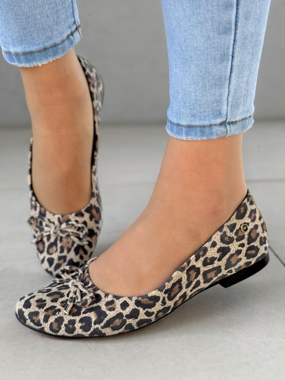 Baleriny ze skóry naturalnej