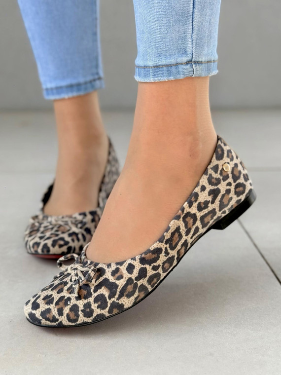 Baleriny ze skóry naturalnej