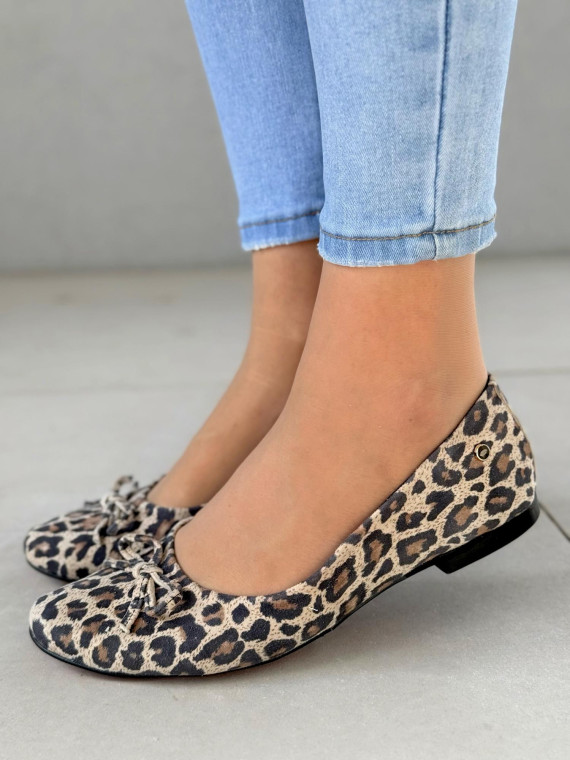 Baleriny ze skóry naturalnej