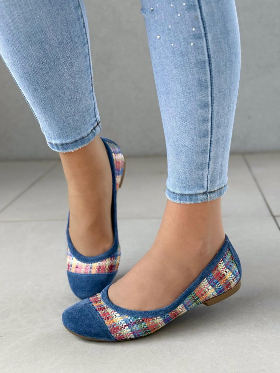 Balerinki ze skóry naturalnej OLEKSY Polskiej produkcji