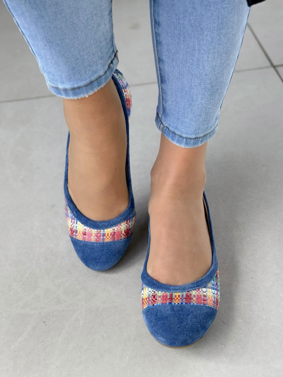 Balerinki ze skóry naturalnej OLEKSY Polskiej produkcji