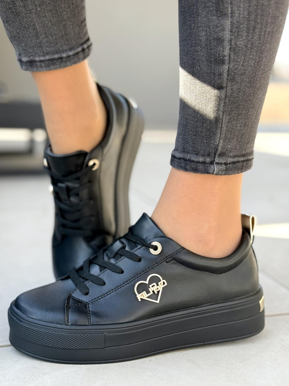 Sneakersy ze skóry naturalnej