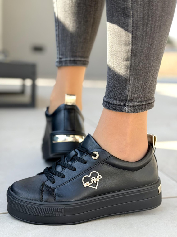 Sneakersy ze skóry naturalnej