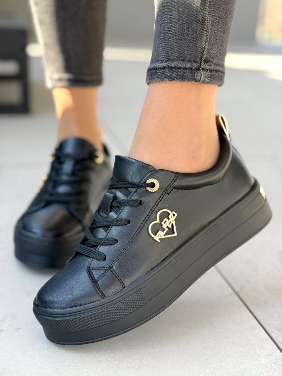 Sneakersy ze skóry naturalnej