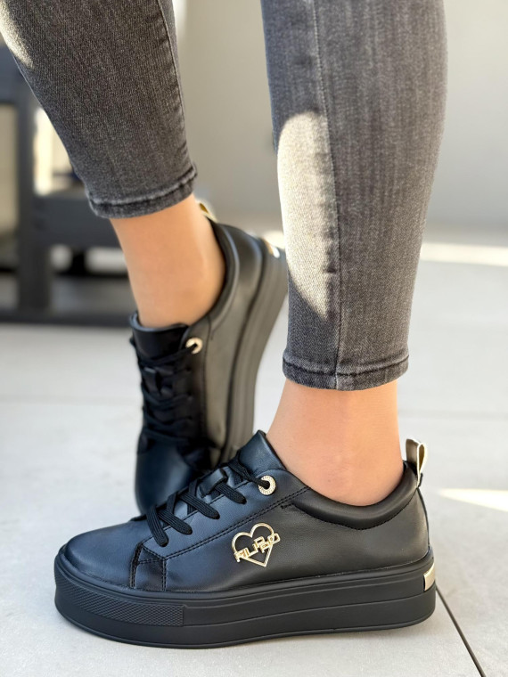 Sneakersy ze skóry naturalnej