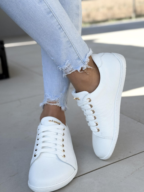 Barefoot sneakers OLEKSY ze skóry naturalnej