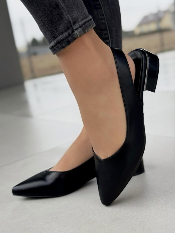 Wyjątkowe czółenka ze skóry naturalnej