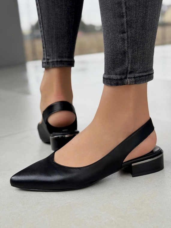 Wyjątkowe czółenka ze skóry naturalnej