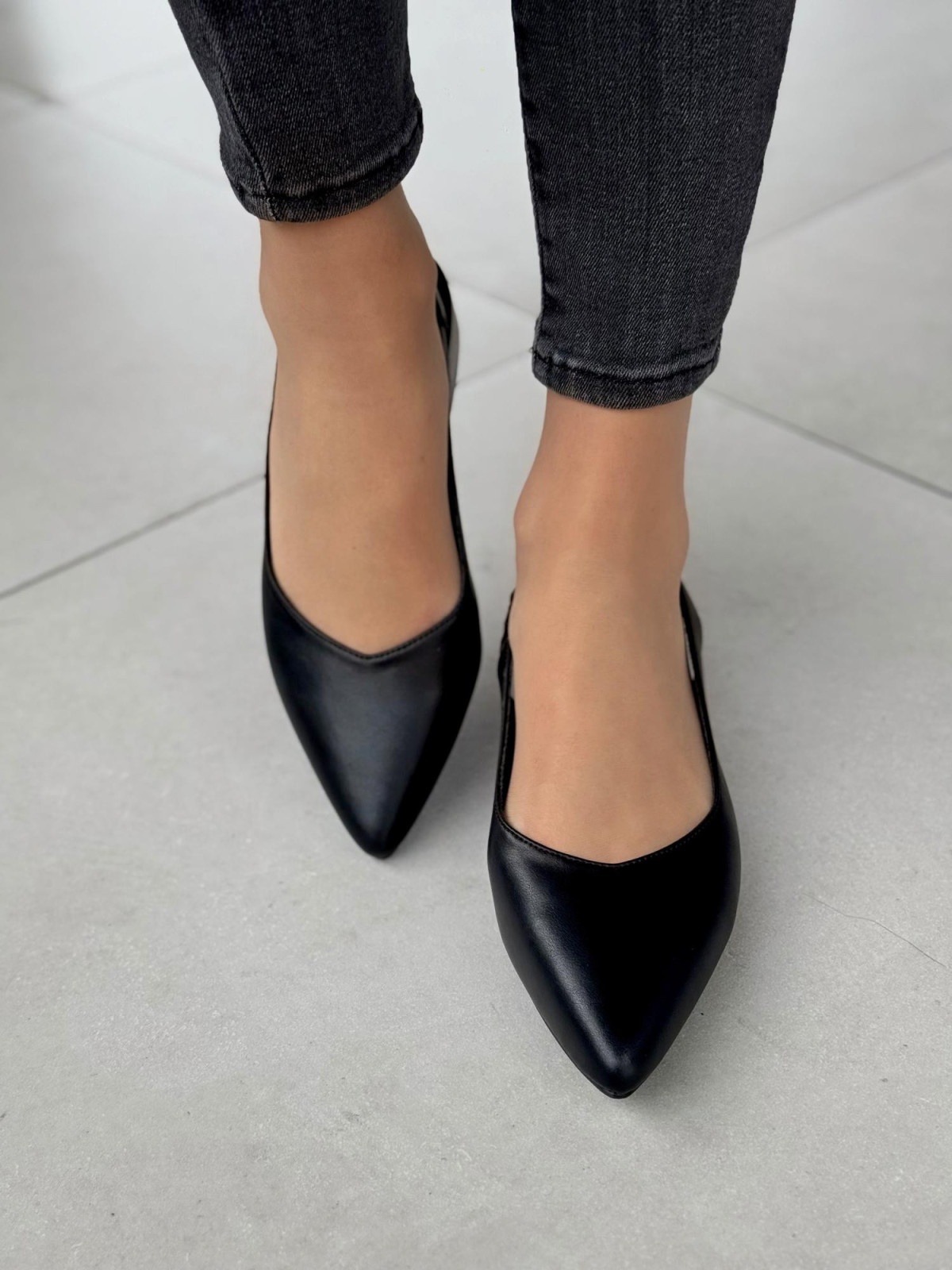 Wyjątkowe czółenka ze skóry naturalnej