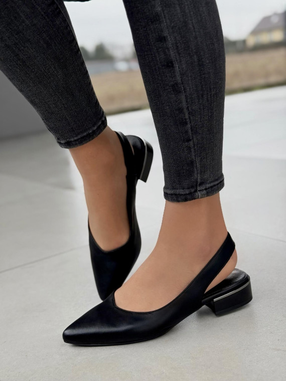 Wyjątkowe czółenka ze skóry naturalnej