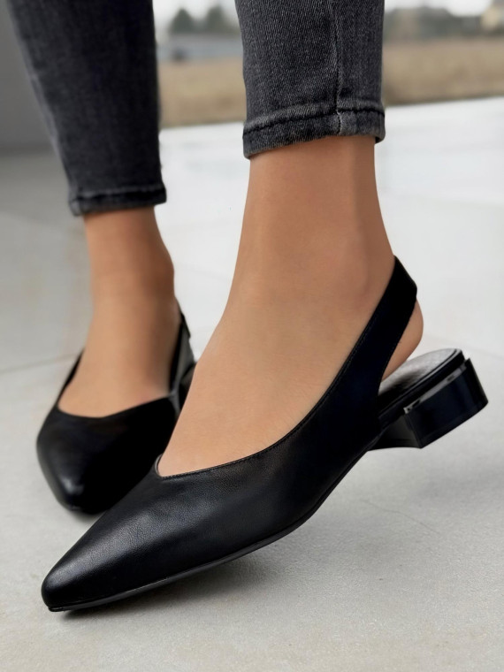 Wyjątkowe czółenka ze skóry naturalnej