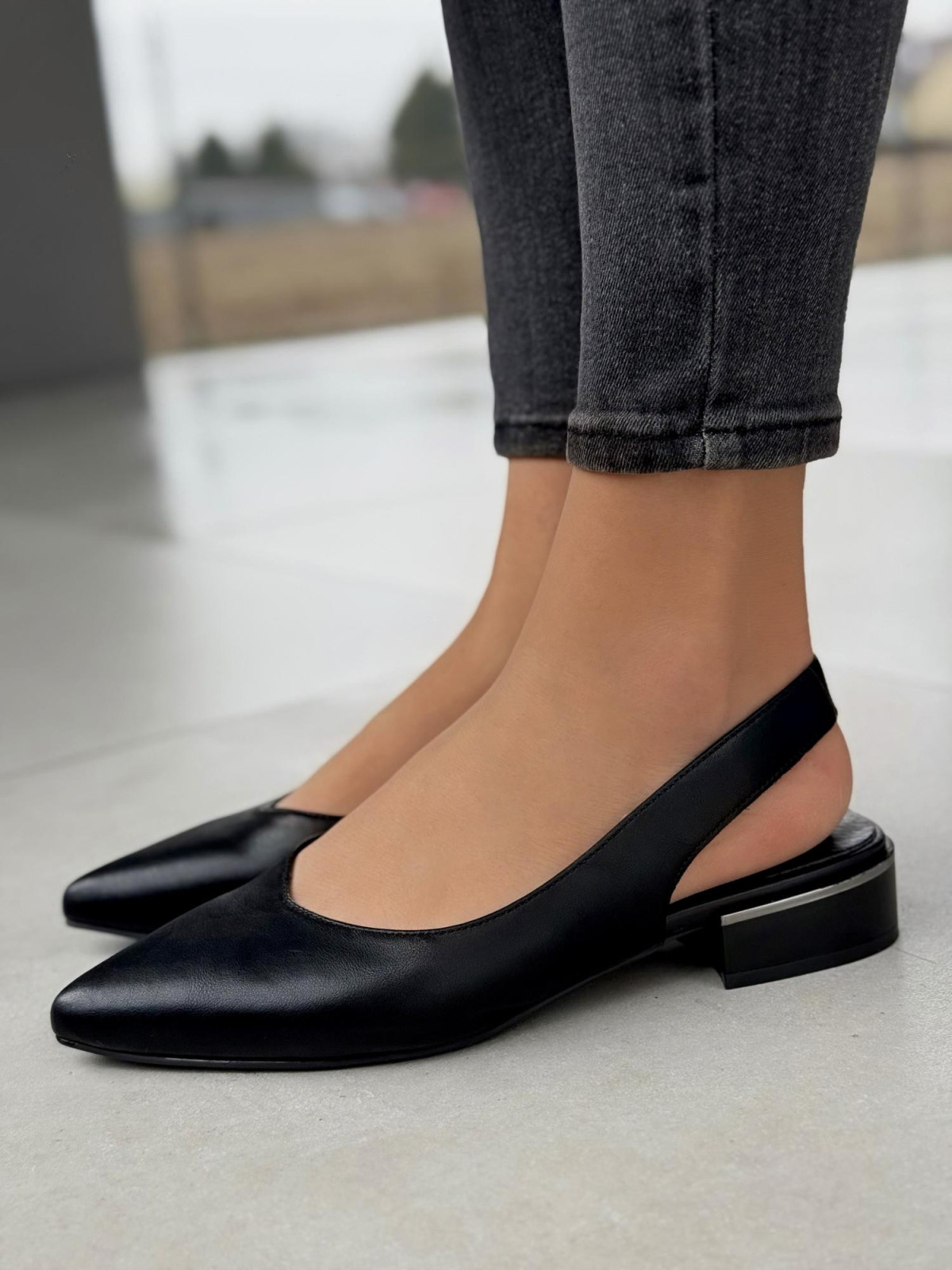 Wyjątkowe czółenka ze skóry naturalnej