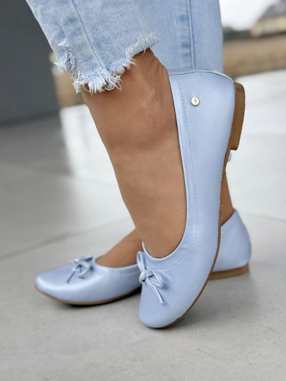 Balerinki ze skóry naturalnej OLEKSY Polskiej produkcji