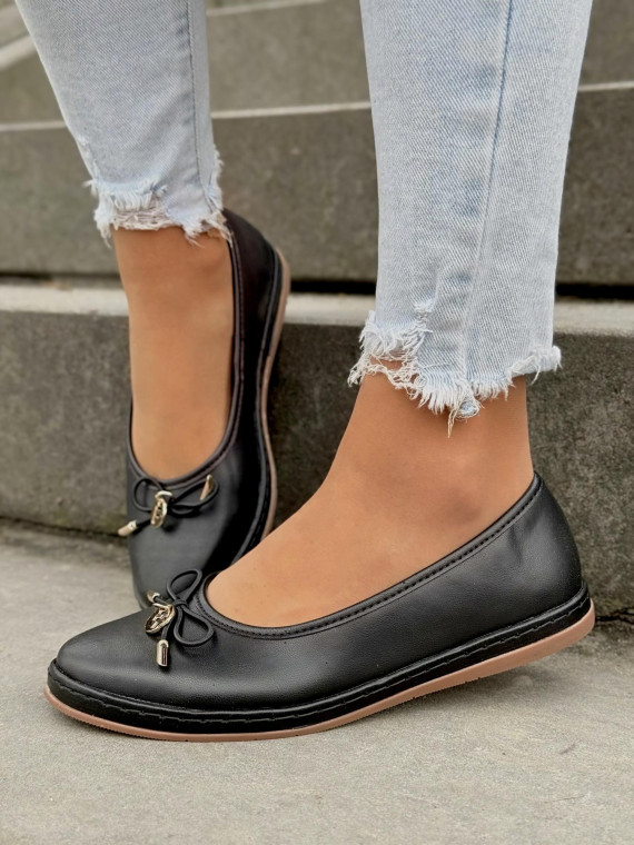 Balerinki ze skóry naturalnej