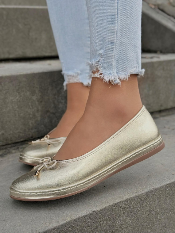 Balerinki ze skóry naturalnej