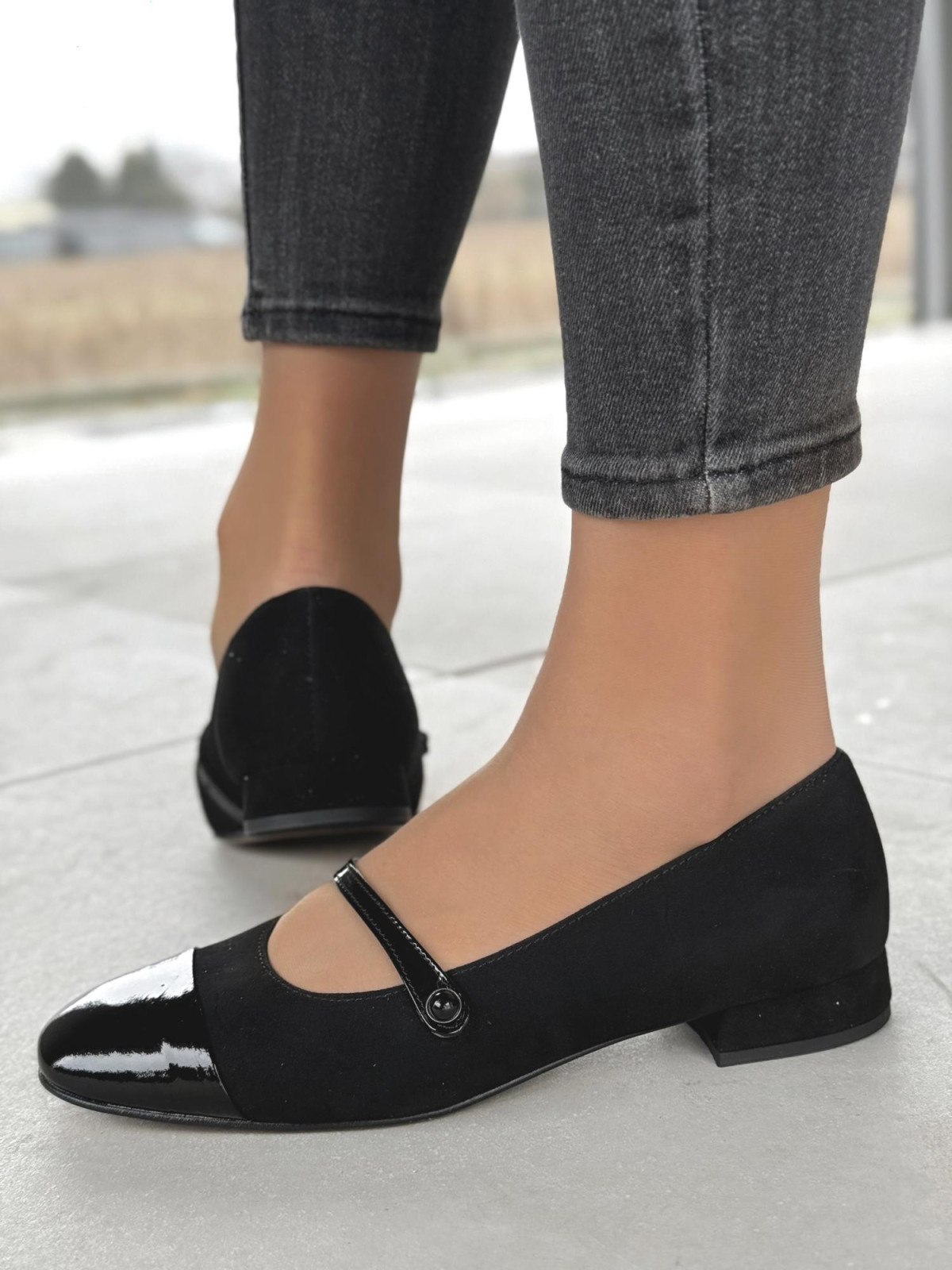 Balerinki ze skóry naturalnej OLEKSY Polskiej produkcji