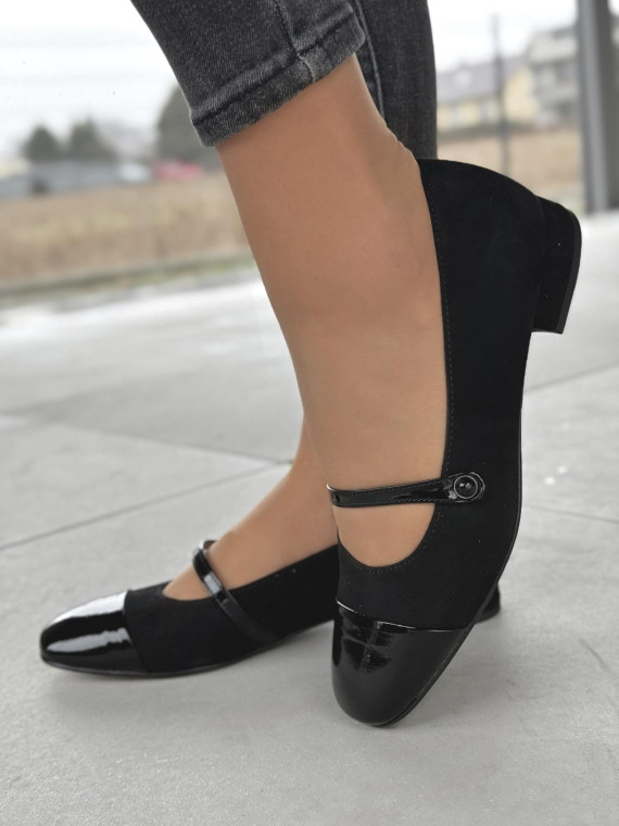 Balerinki ze skóry naturalnej OLEKSY Polskiej produkcji