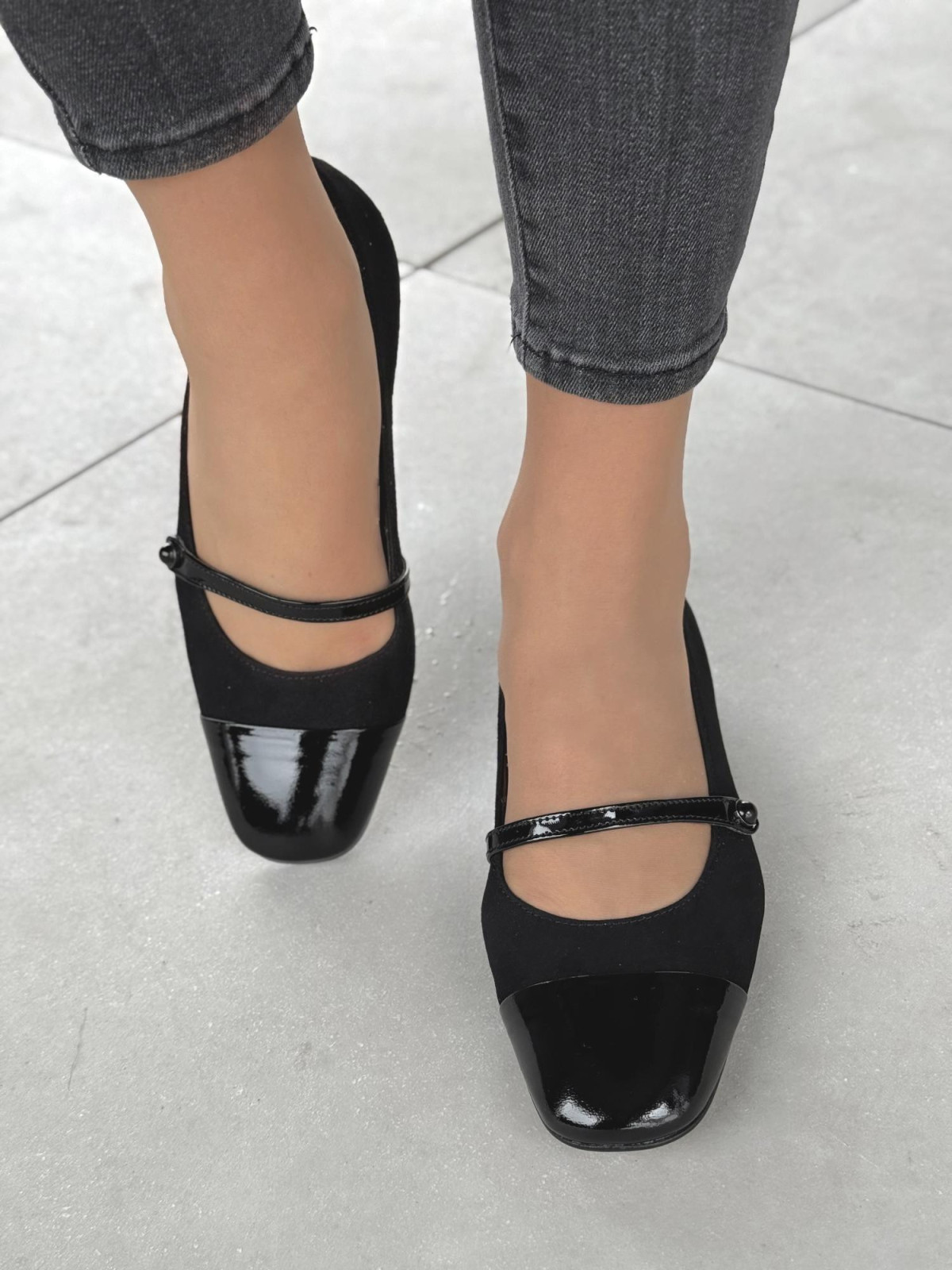 Balerinki ze skóry naturalnej OLEKSY Polskiej produkcji