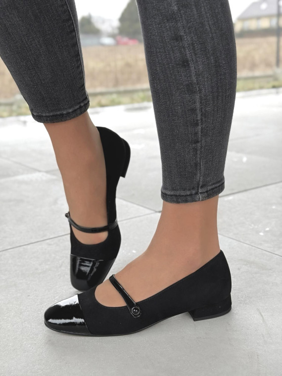 Balerinki ze skóry naturalnej OLEKSY Polskiej produkcji