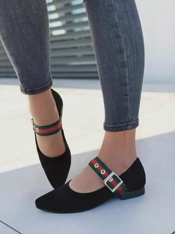 Balerinki ze skóry naturalnej OLEKSY Polskiej produkcji