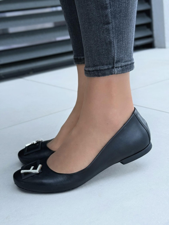 Balerinki ze skóry naturalnej OLEKSY Polskiej produkcji