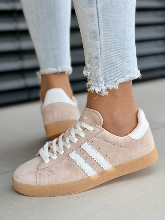 Sneakersy damskie ze skóry naturalnej