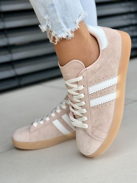 Sneakersy damskie ze skóry naturalnej