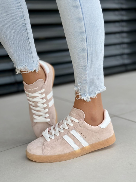 Sneakersy damskie ze skóry naturalnej