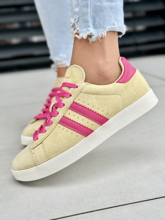 Sneakersy damskie ze skóry naturalnej