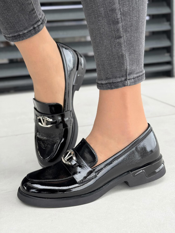 Mokasyny damskie ze skóry naturalnej