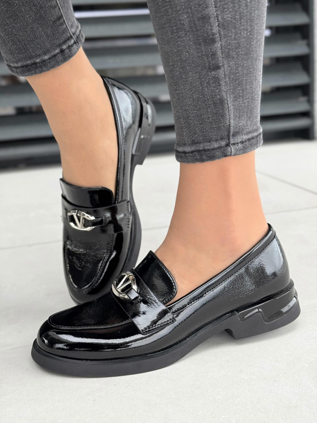 Mokasyny damskie ze skóry naturalnej