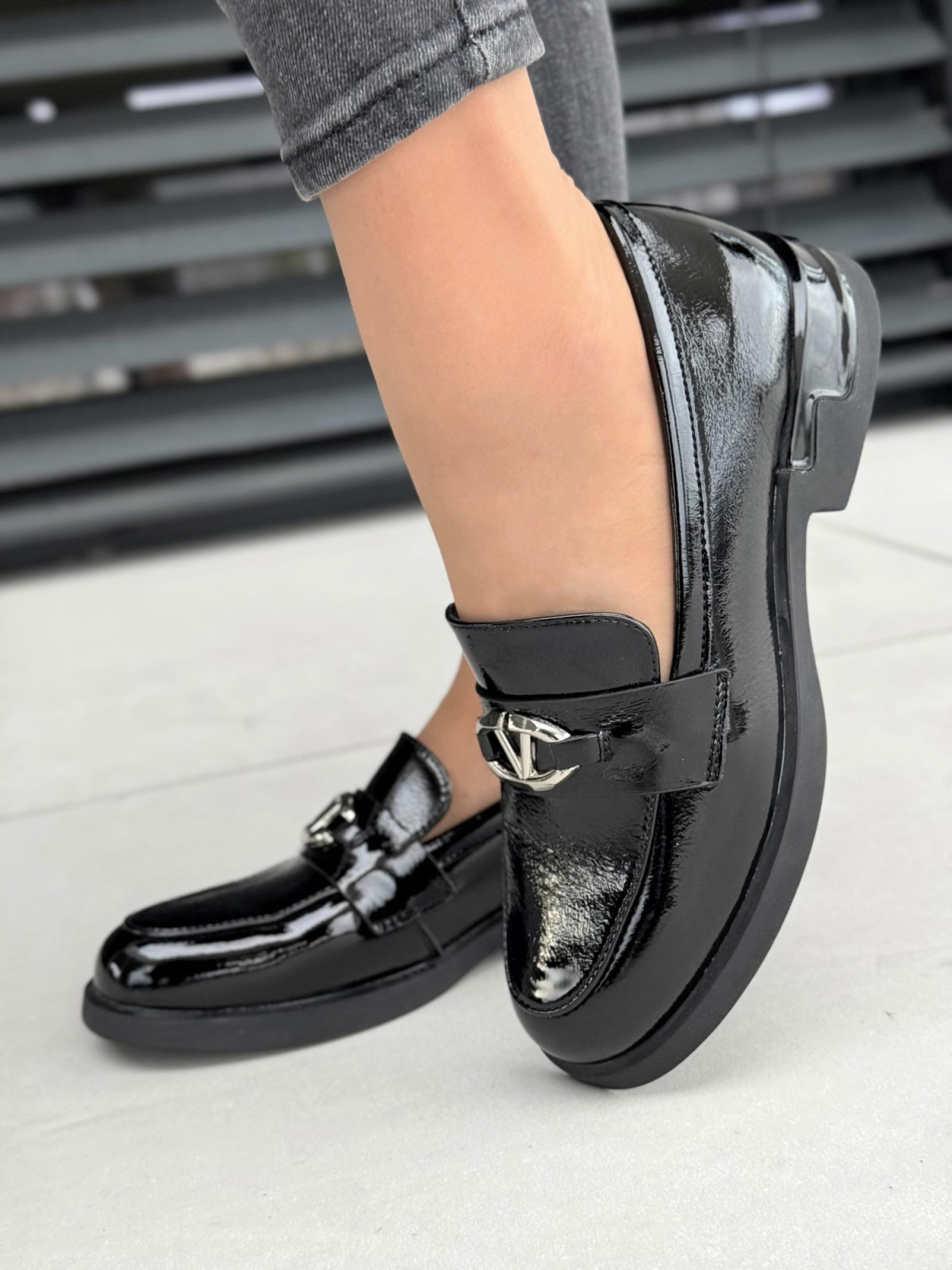 Mokasyny damskie ze skóry naturalnej