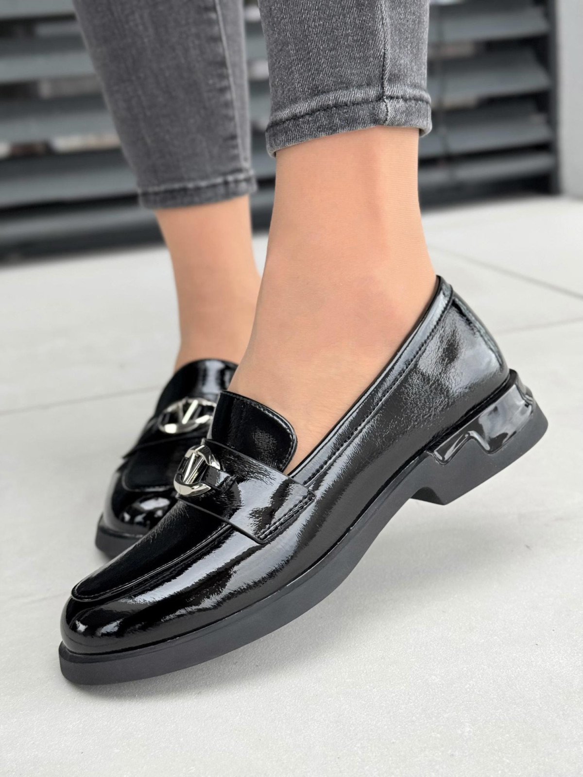 Mokasyny damskie ze skóry naturalnej