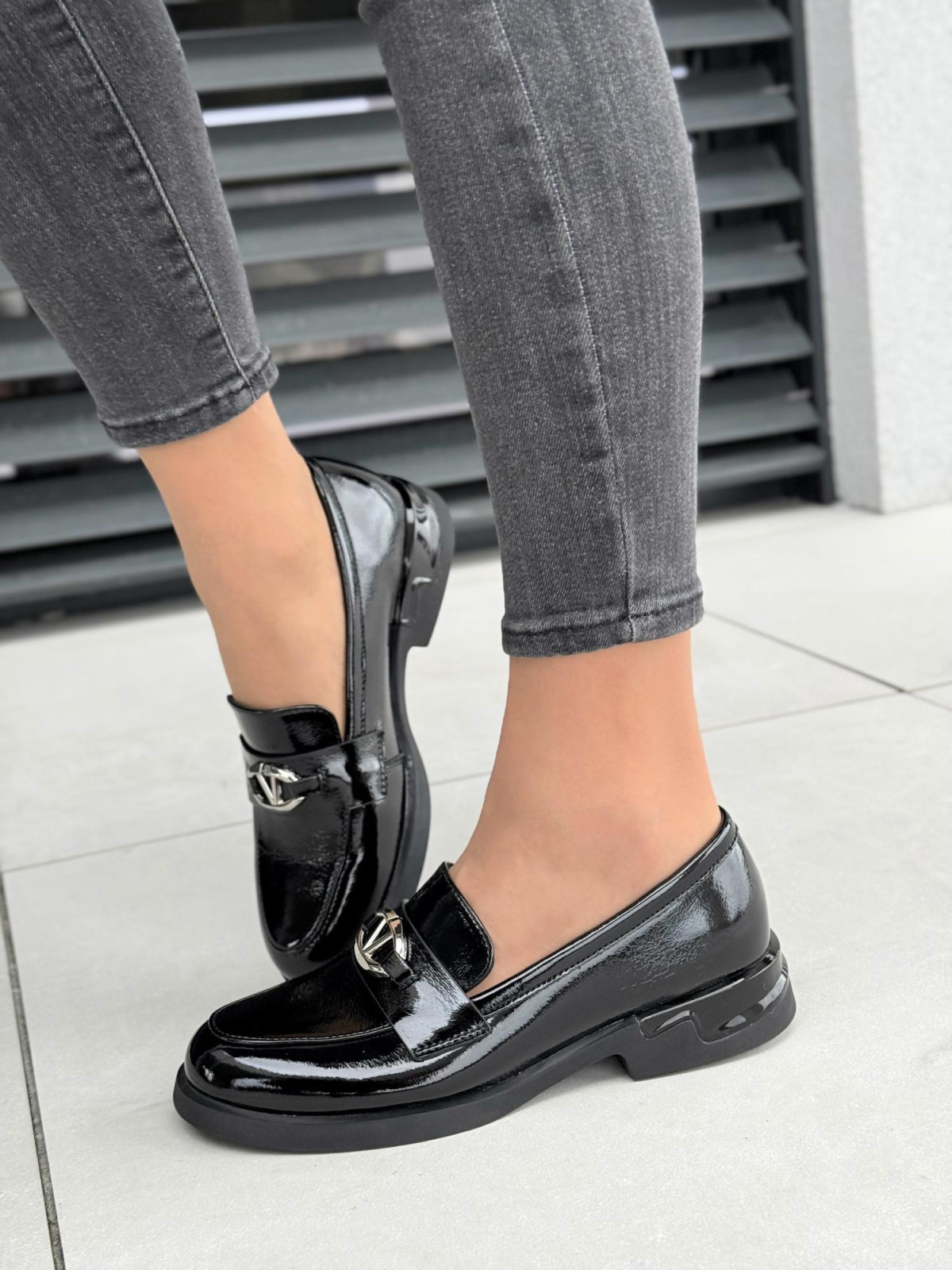 Mokasyny damskie ze skóry naturalnej