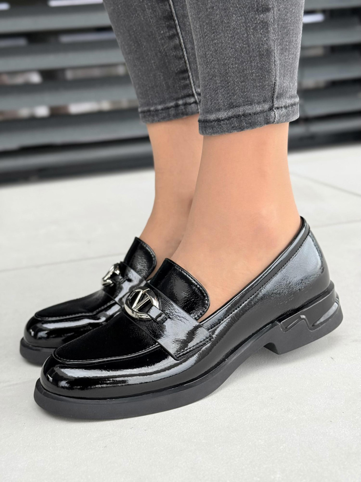 Mokasyny damskie ze skóry naturalnej