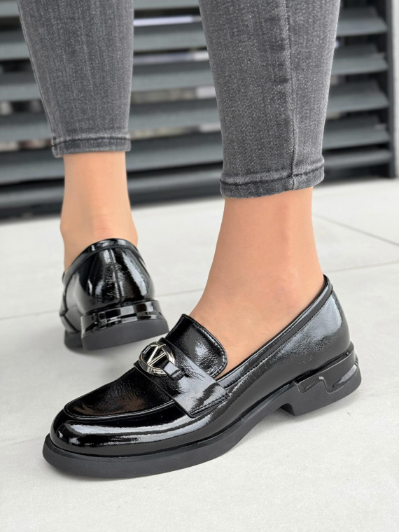 Mokasyny damskie ze skóry naturalnej