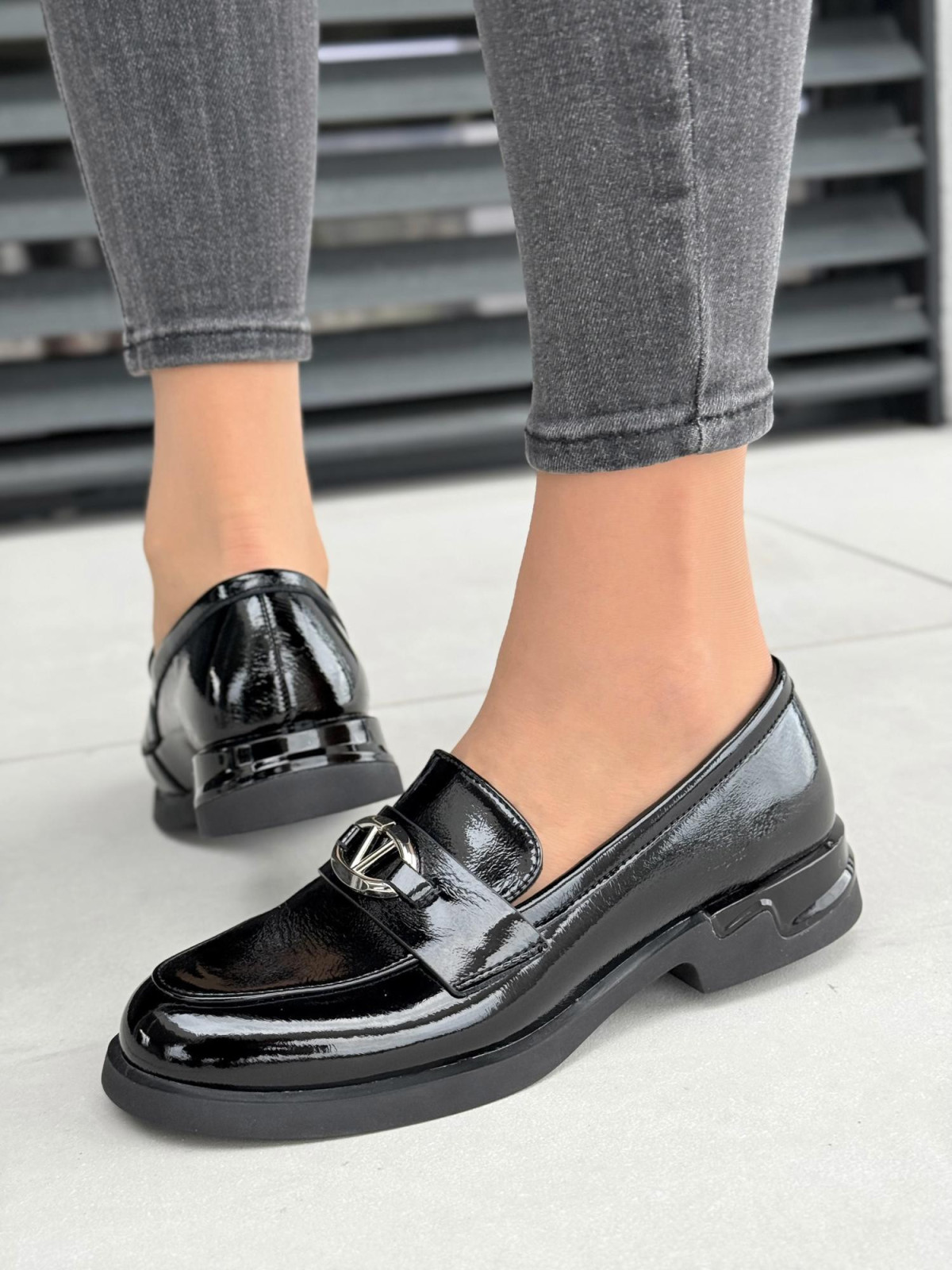 Mokasyny damskie ze skóry naturalnej