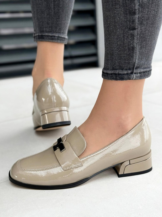 Mokasyny damskie ze skóry naturalnej