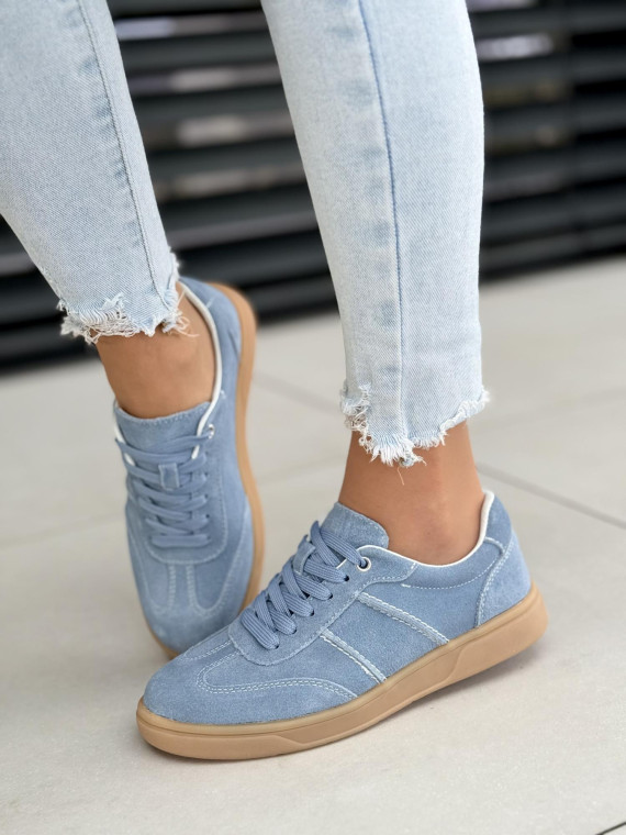 Sneakersy damskie ze skóry naturalnej