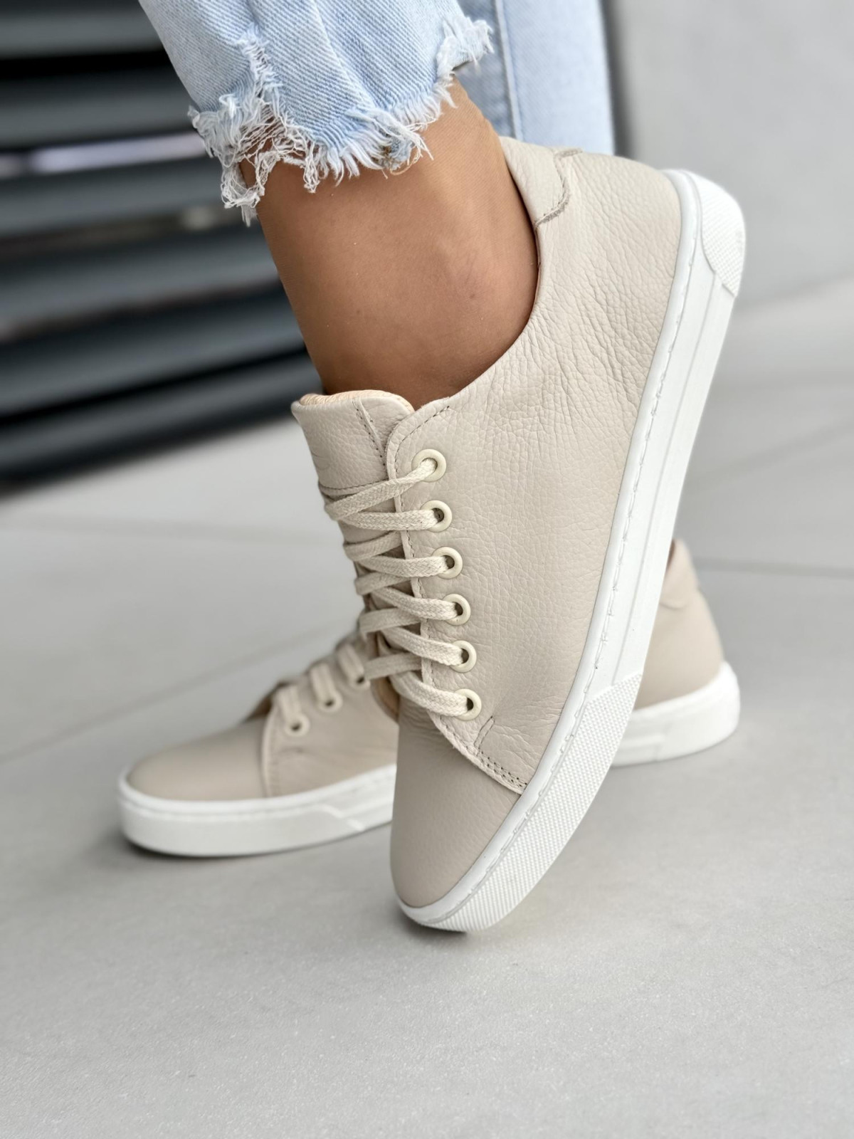 Sandałki damskie OLEKSY ze skóry naturalnej Polskiej produkcji