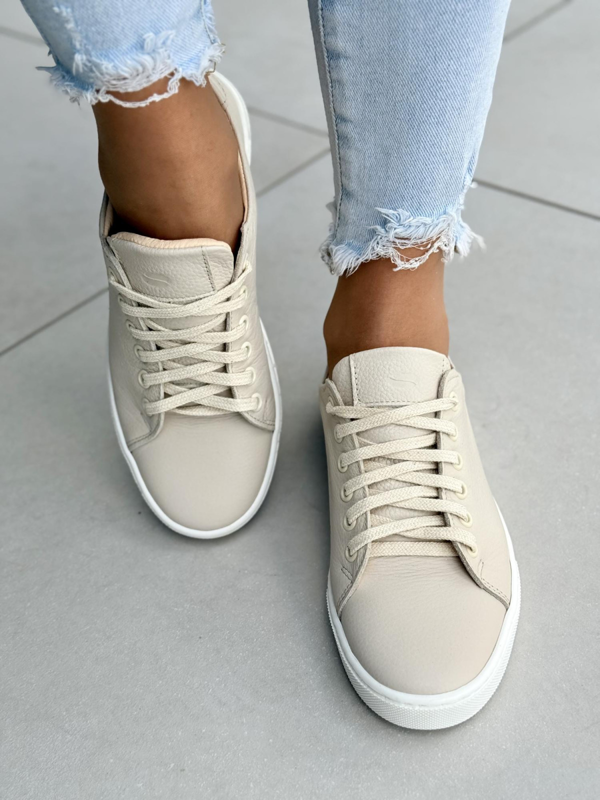 Sandałki damskie OLEKSY ze skóry naturalnej Polskiej produkcji