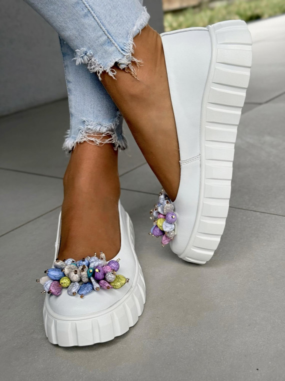 Wyjątkowe balerinki ze skóry naturalnej