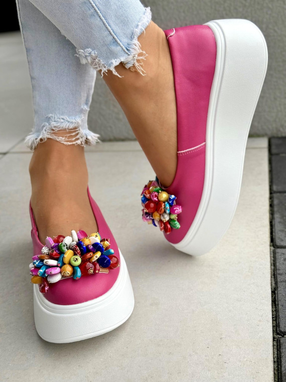 Balerinki ze skóry naturalnej