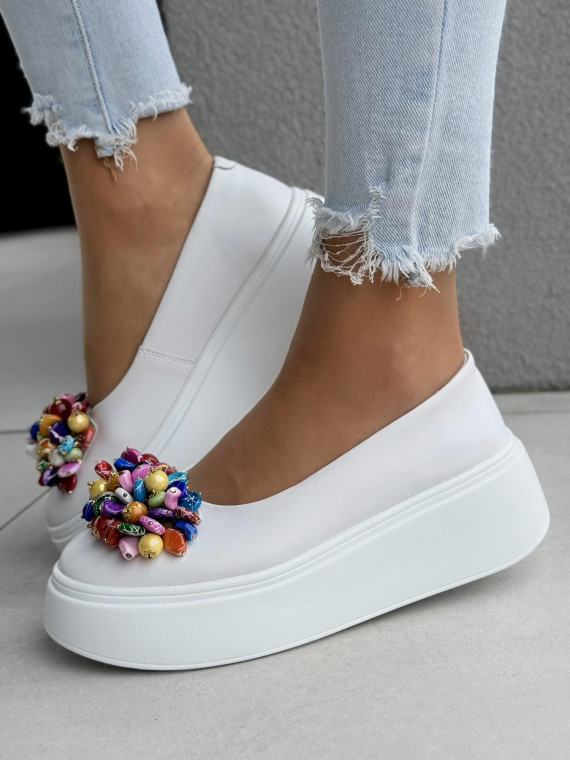 Wyjątkowe balerinki ze skóry naturalnej