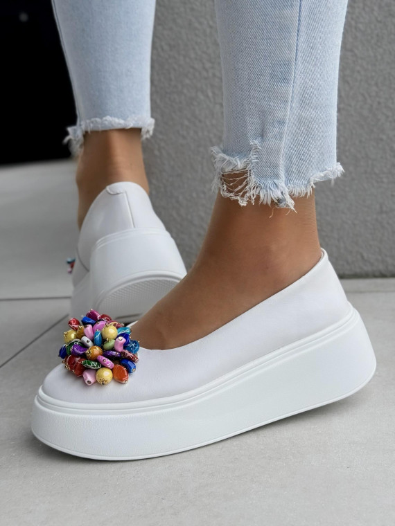 Wyjątkowe balerinki ze skóry naturalnej