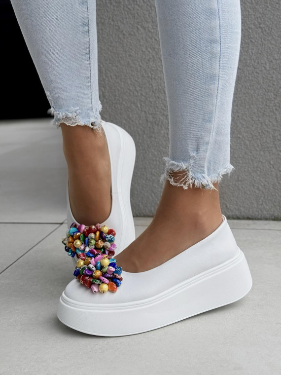 Wyjątkowe balerinki ze skóry naturalnej