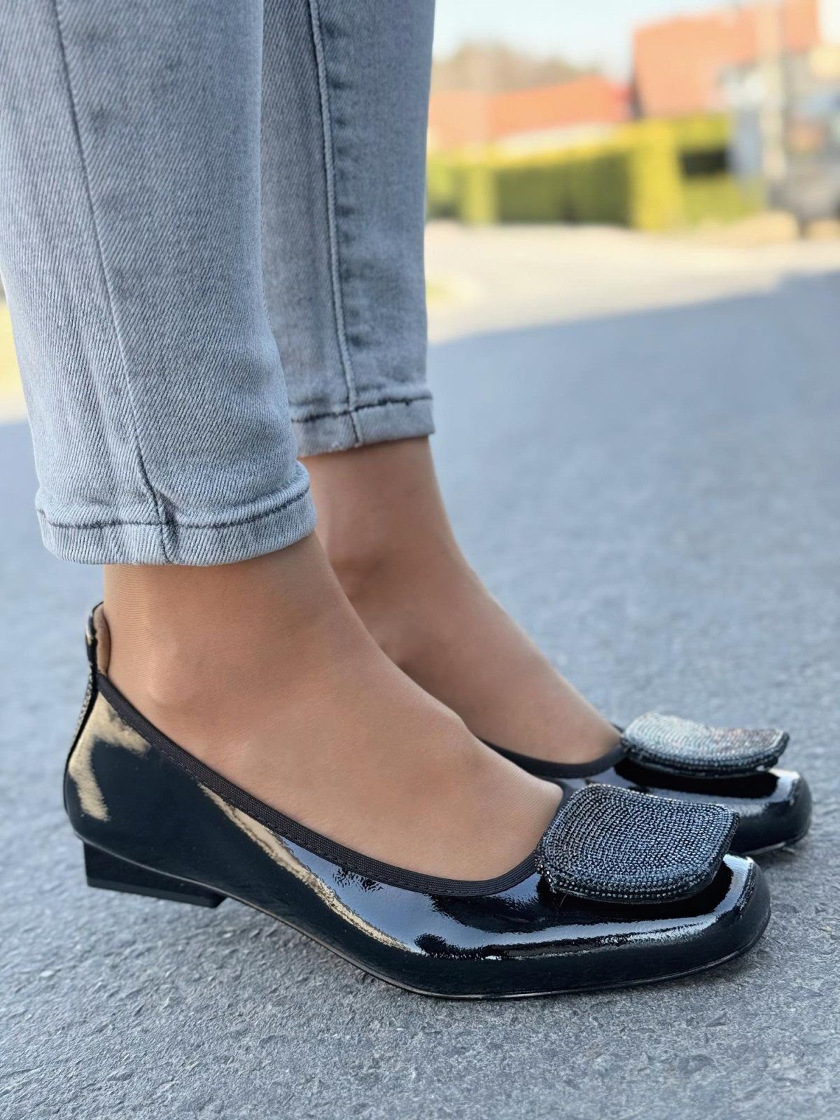 Wyjątkowe balerinki ze skóry naturalnej