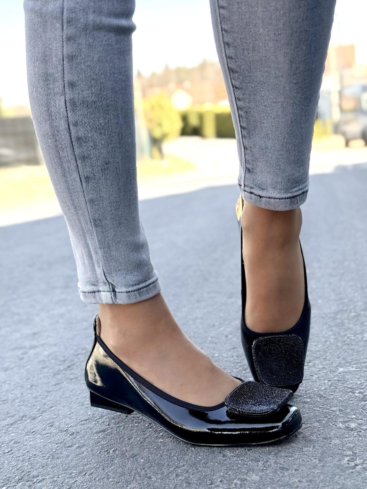 Wyjątkowe balerinki ze skóry naturalnej