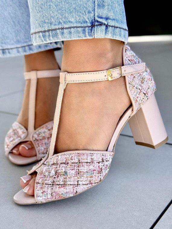 Wyjątkowe sandały damskie OLEKSY ze skóry naturalnej Polskiej produkcji