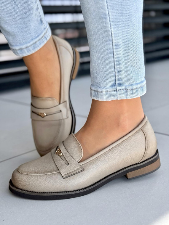 Mega wygodne mokasyny damskie ze skóry naturalnej